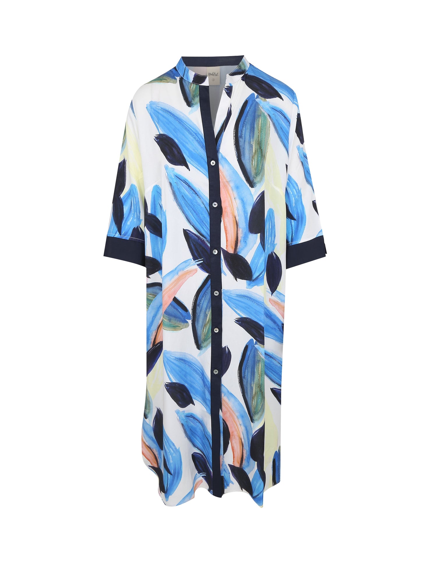Plumes Shirt Dress