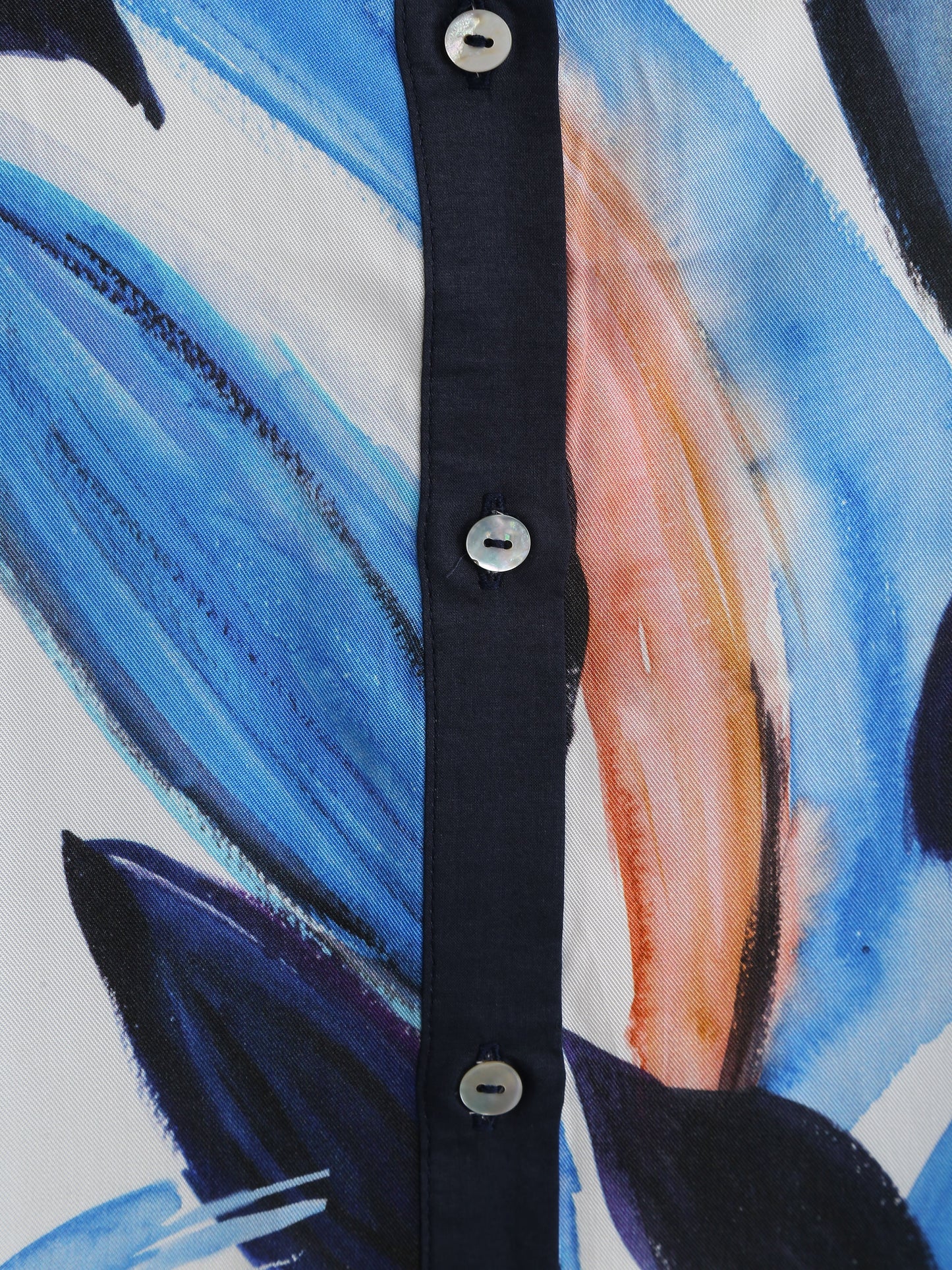Plumes Shirt Dress
