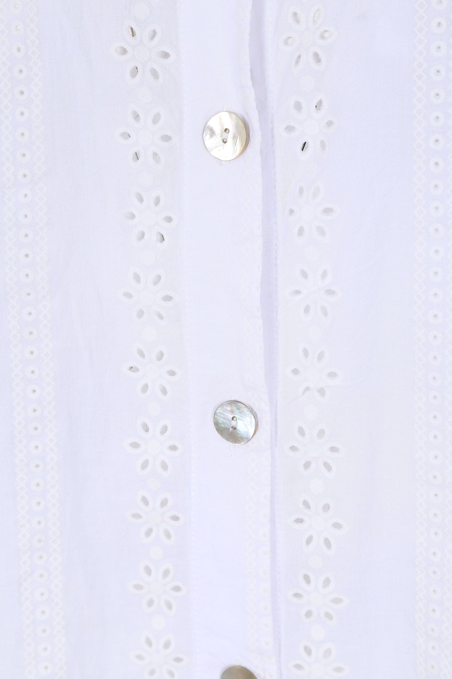 Pure White Ruffle Dress