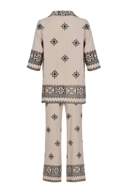 Stella Mocha Gömlek - Pantolon