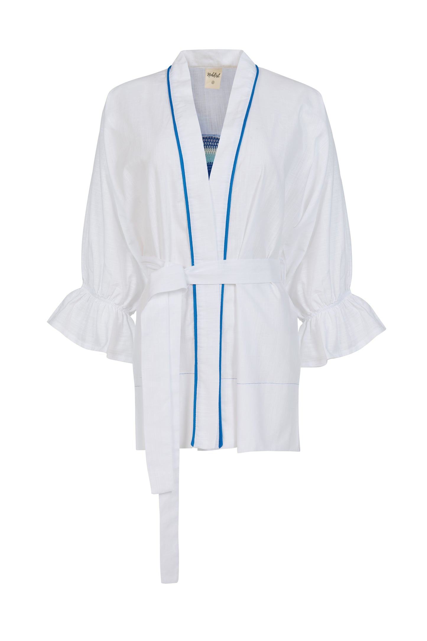 Protect Me Mini Kimono Beyaz