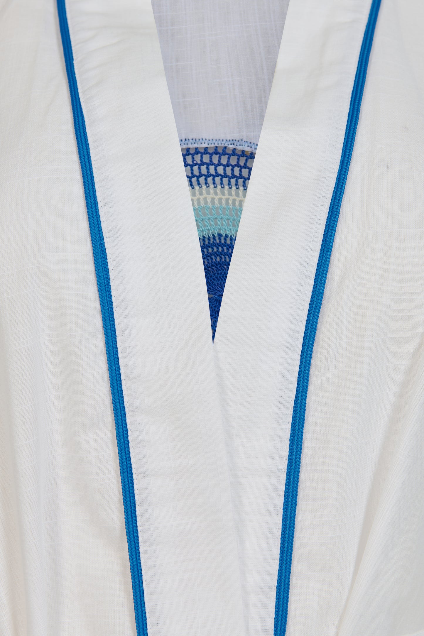 Protect Me Mini Kimono Beyaz