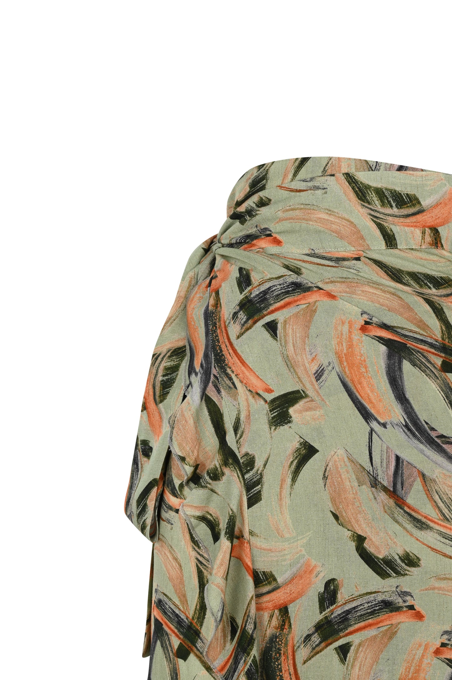 Tourmaline Ruffled Pareo
