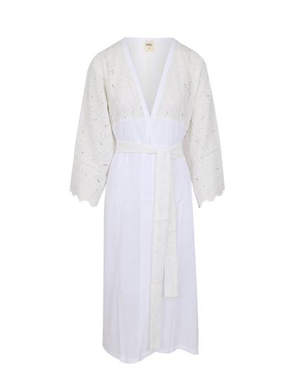 Lily White Kimono