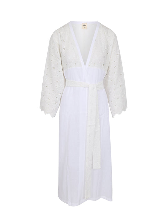 Lily White Kimono