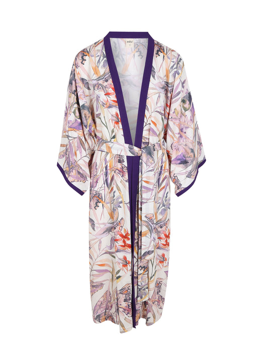 Purpura Kimono