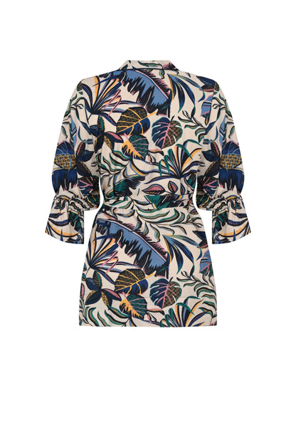 Peacock Mini Kimono