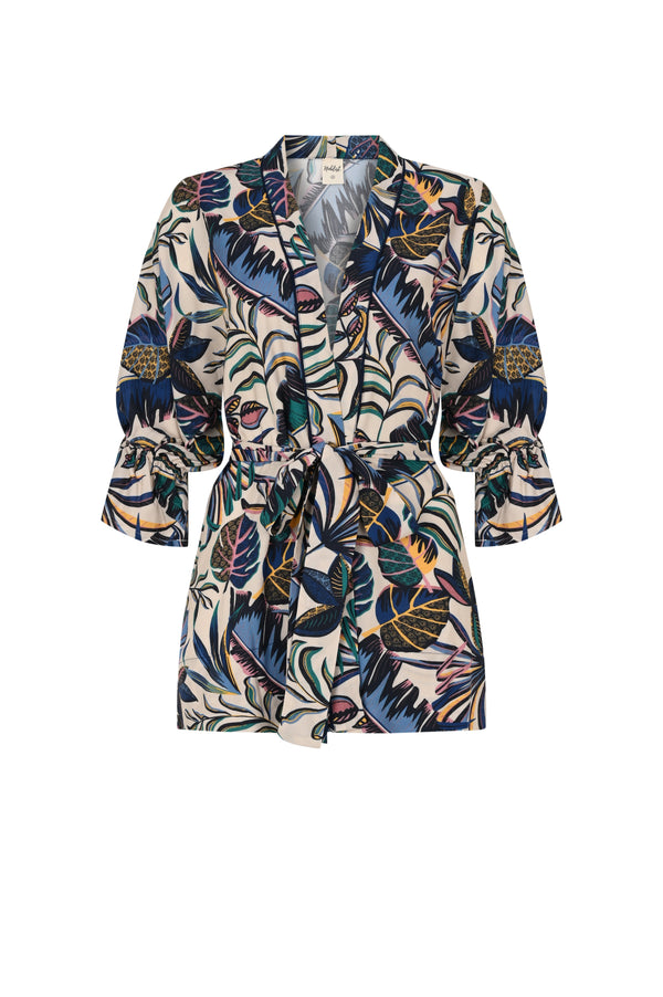 Peacock Mini Kimono