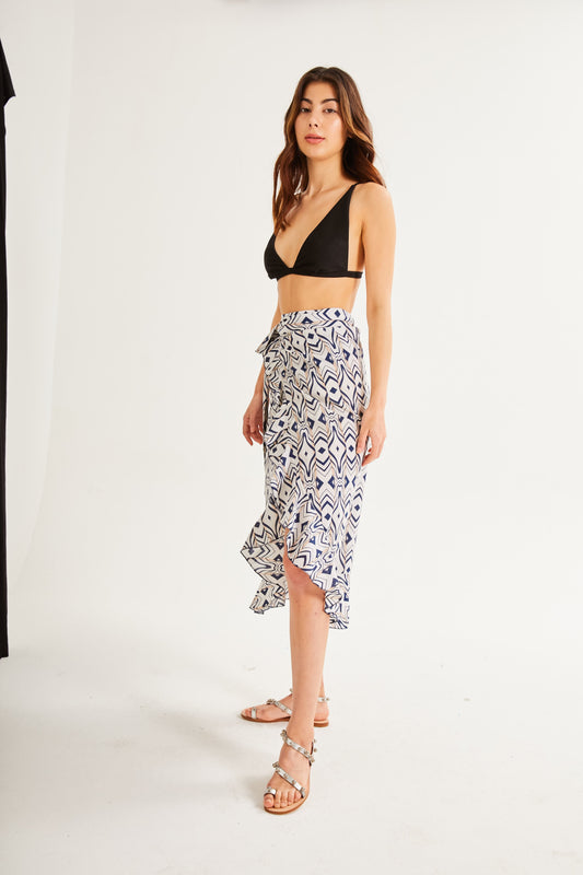Sea&amp;Sand Ruffle Pareo